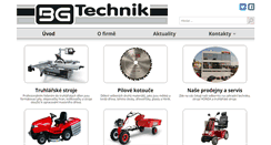Desktop Screenshot of bgtechnik.cz